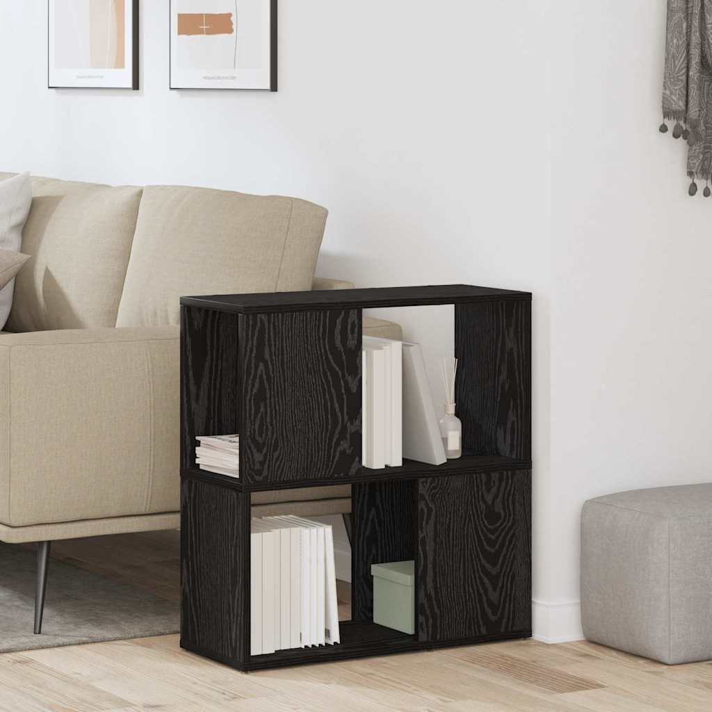 TV spintelių komplektas 60 x 24 x 63 cm Juoda Apdirbta mediena