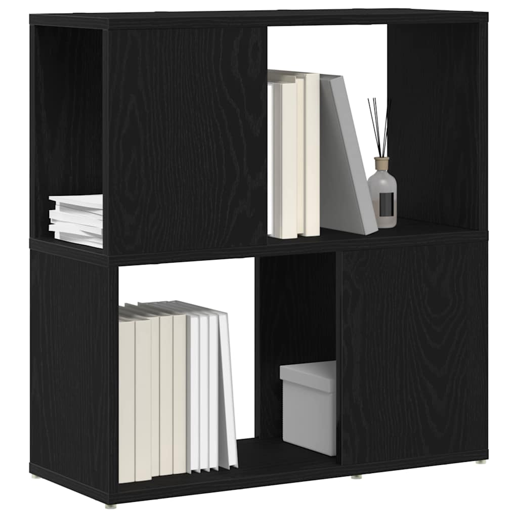 TV spintelių komplektas 60 x 24 x 63 cm Juoda Apdirbta mediena