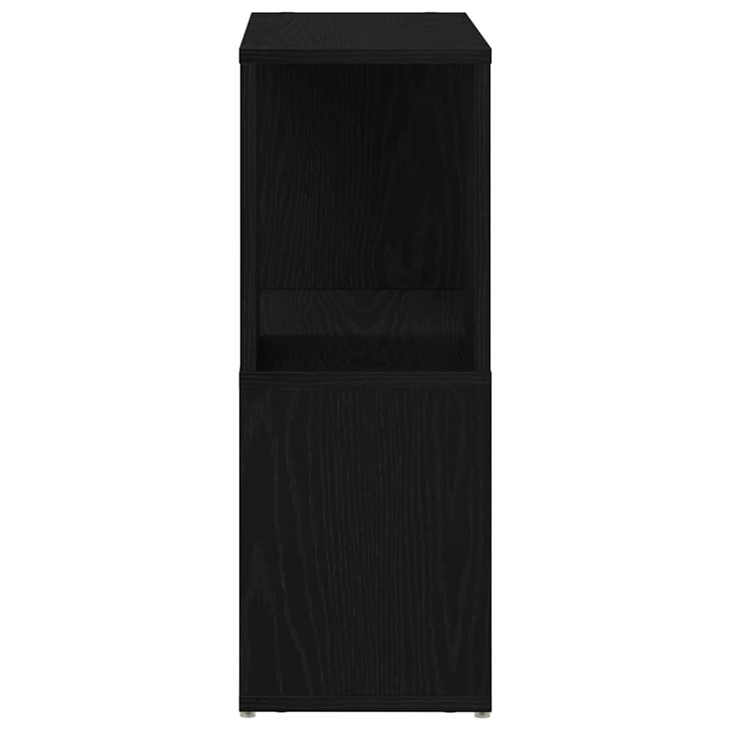 TV spintelių komplektas 60 x 24 x 63 cm Juoda Apdirbta mediena