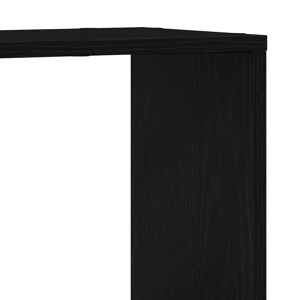 TV Cabinet Set Black 100 x 24 x 63 cm Engineered Wood