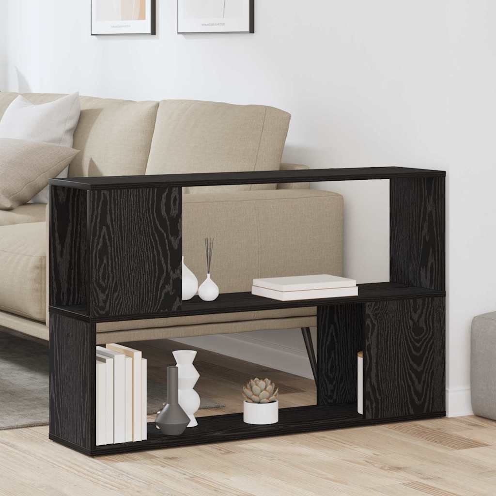 TV spintelių komplektas Juoda 100 x 24 x 63 cm Apdirbta mediena