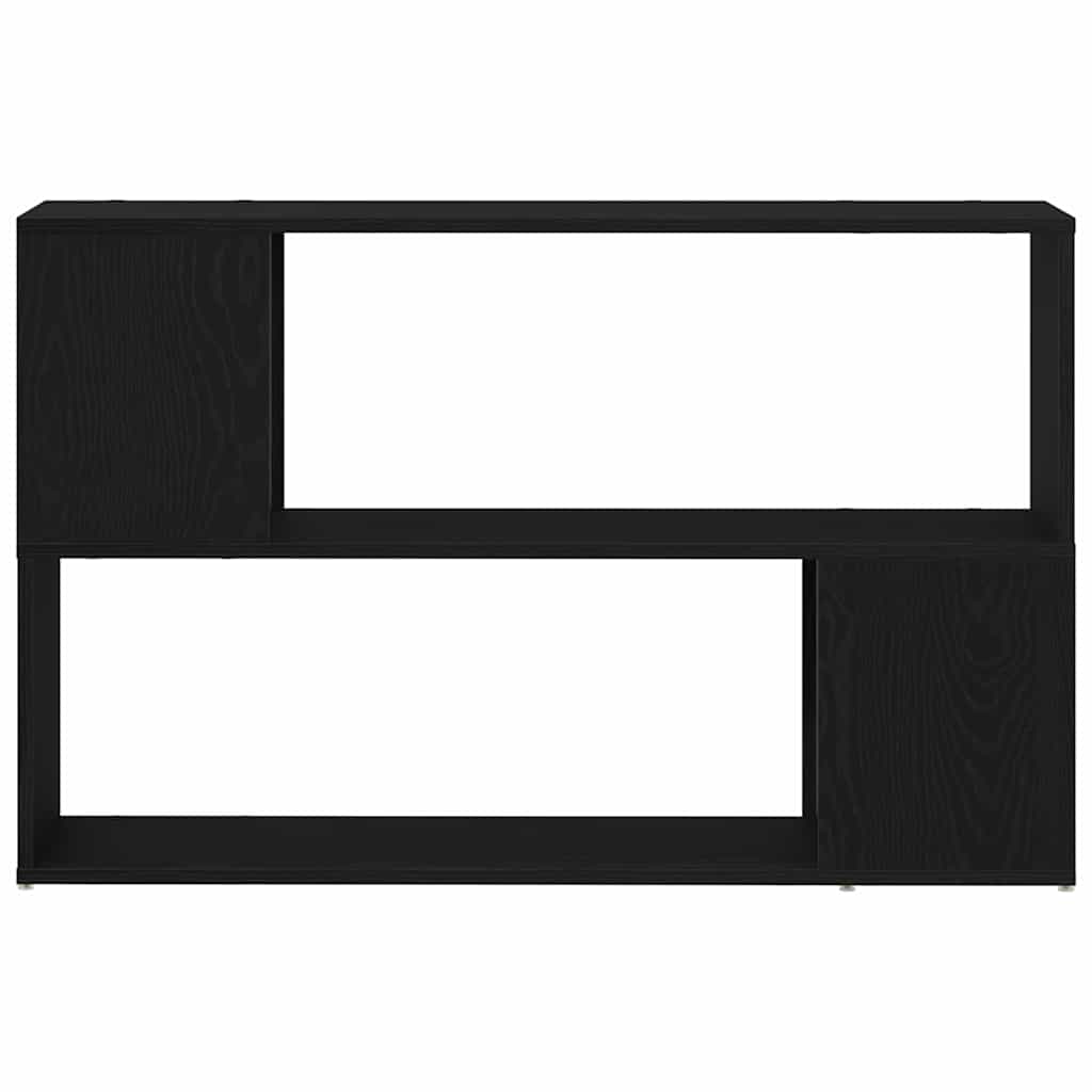 TV spintelių komplektas Juoda 100 x 24 x 63 cm Apdirbta mediena