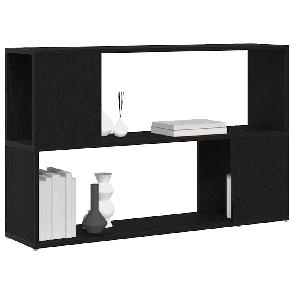 TV spintelių komplektas Juoda 100 x 24 x 63 cm Apdirbta mediena