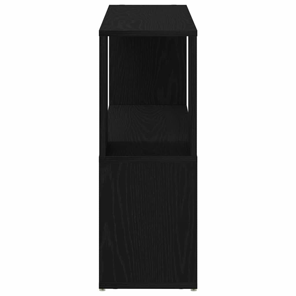 TV spintelių komplektas Juoda 100 x 24 x 63 cm Apdirbta mediena