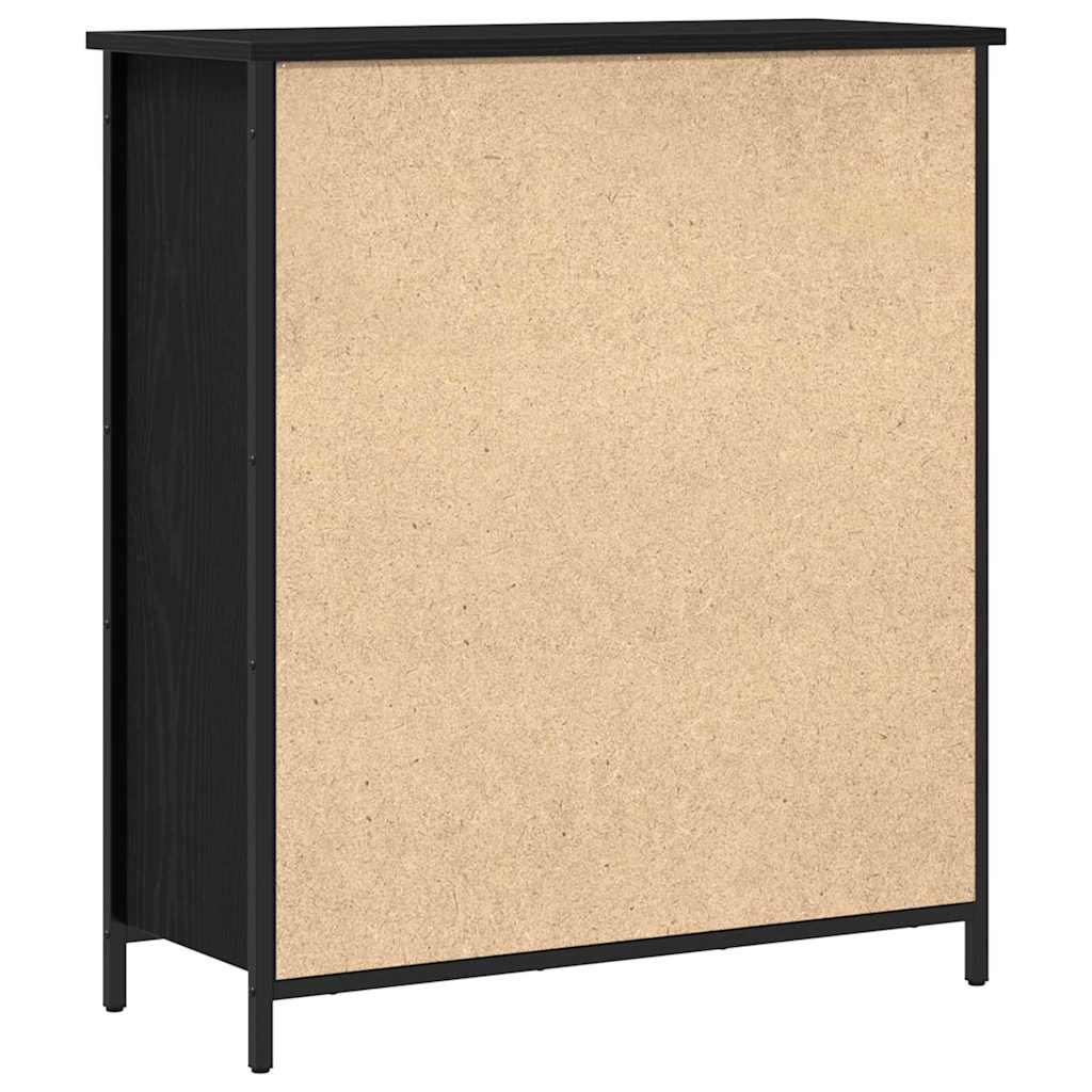 Kabalas juoda ąžuolo 70 x 30 x 80 cm Apdirbta mediena
