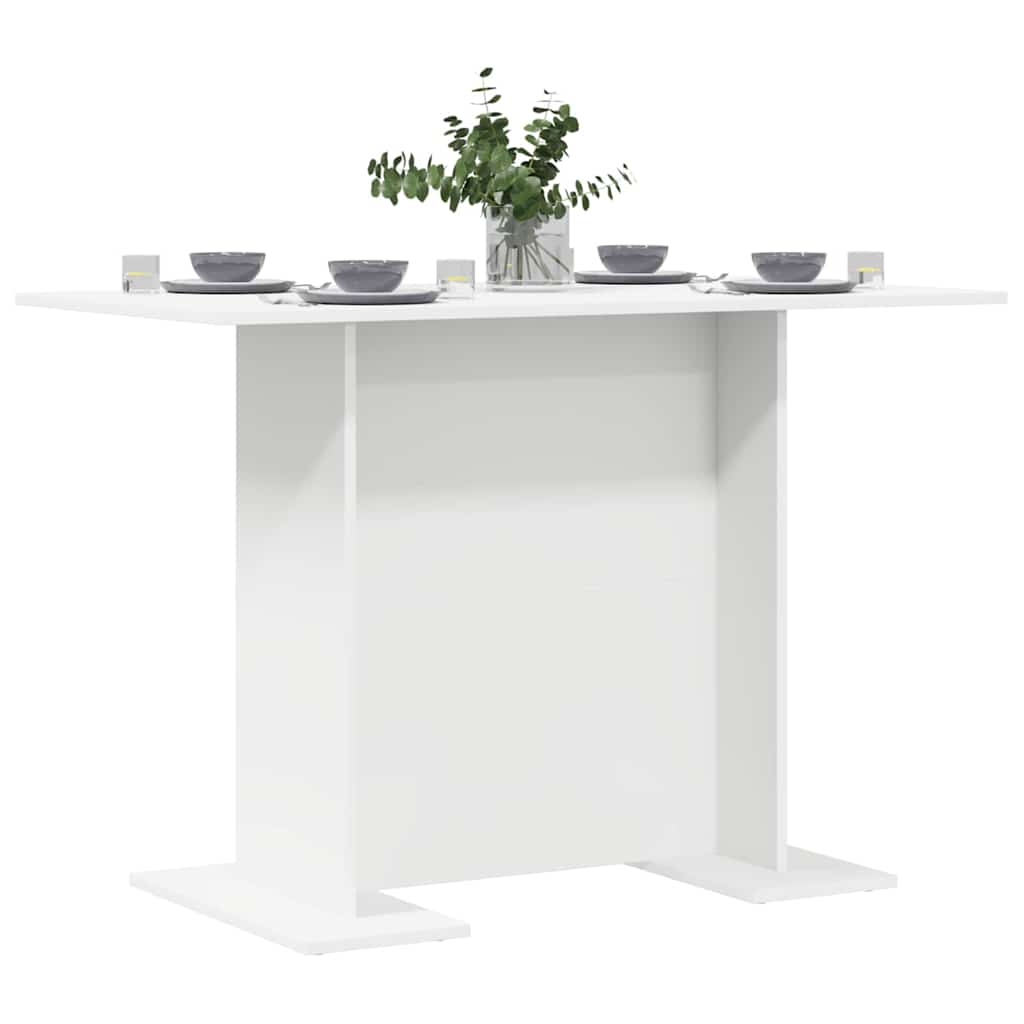 Ēdamgalds Balts 110 x 60 x 75 cm Apstrādāta koksne