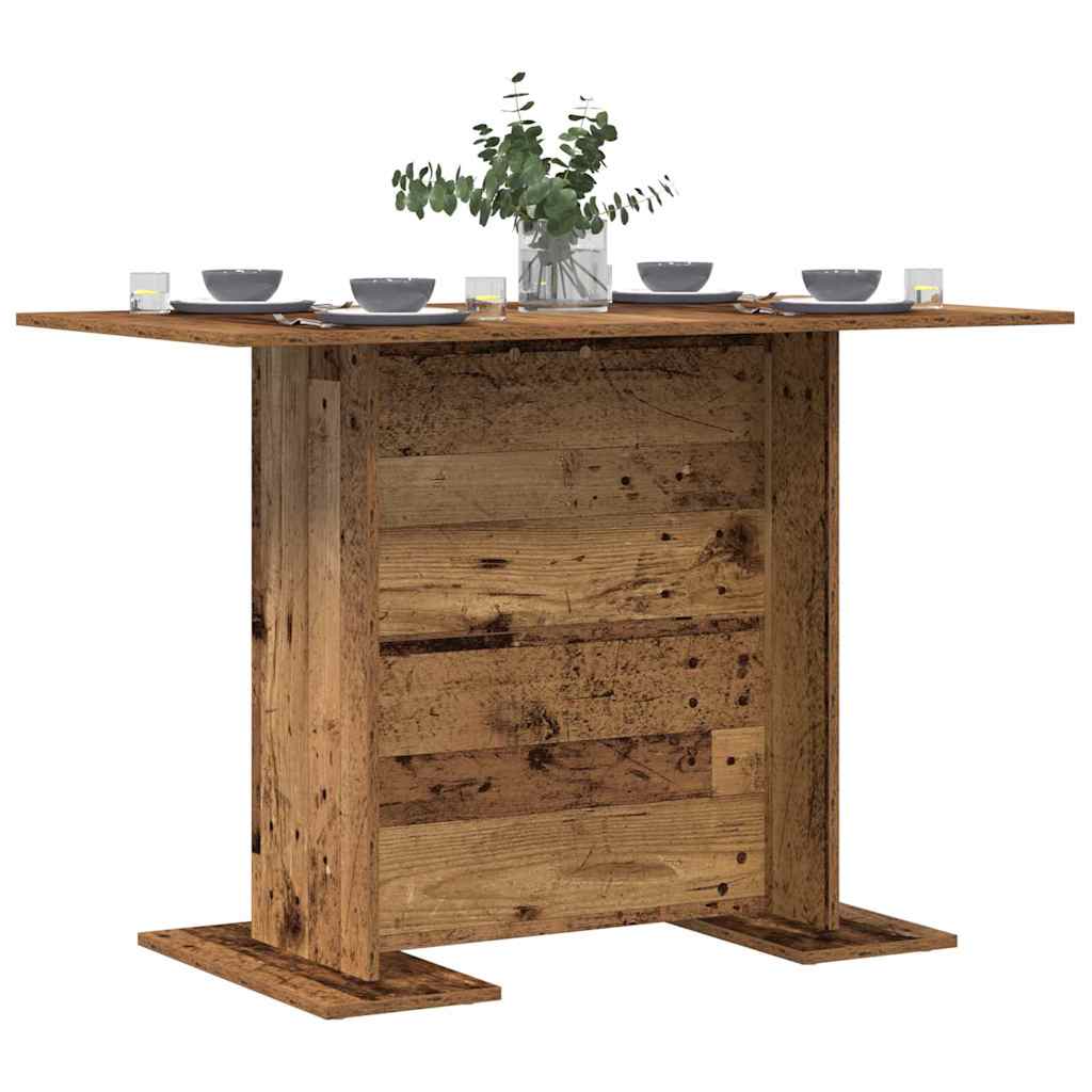 Dining Table Reclaimed Wood 110 x 60 x 75 cm Solid Reclaimed Wood
