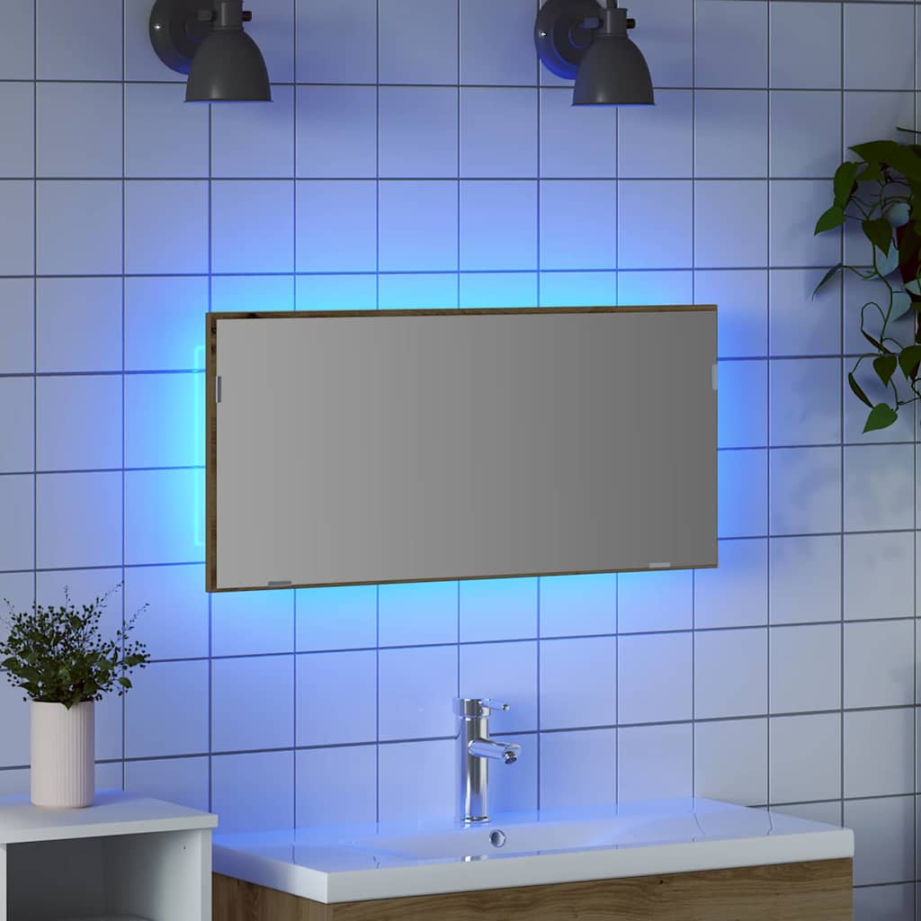 Vannas istabas spogulis ar spoguli Artisano ozola 80 x 8.5 x 37 cm