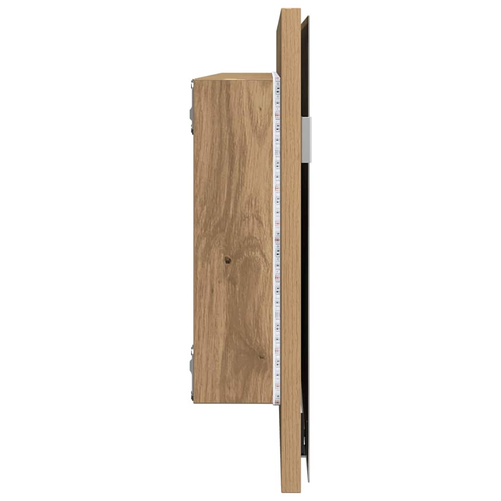 Vannas istabas spogulis ar spoguli Artisano ozola 80 x 8.5 x 37 cm