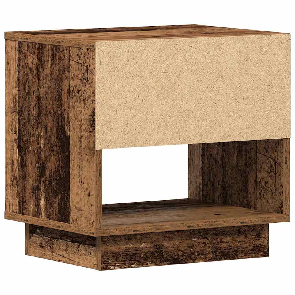 Naktsskapītis Vecs koks 45 x 34 x 44 cm Apstrādāta koksne