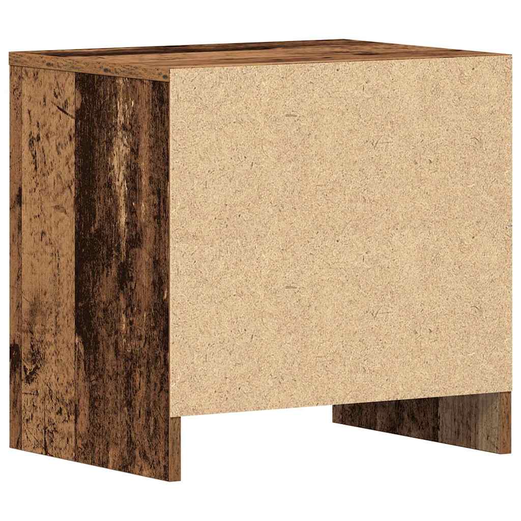 Bedside cabinet 2 pcs Old wood 45 x 34 x 44.5 cm