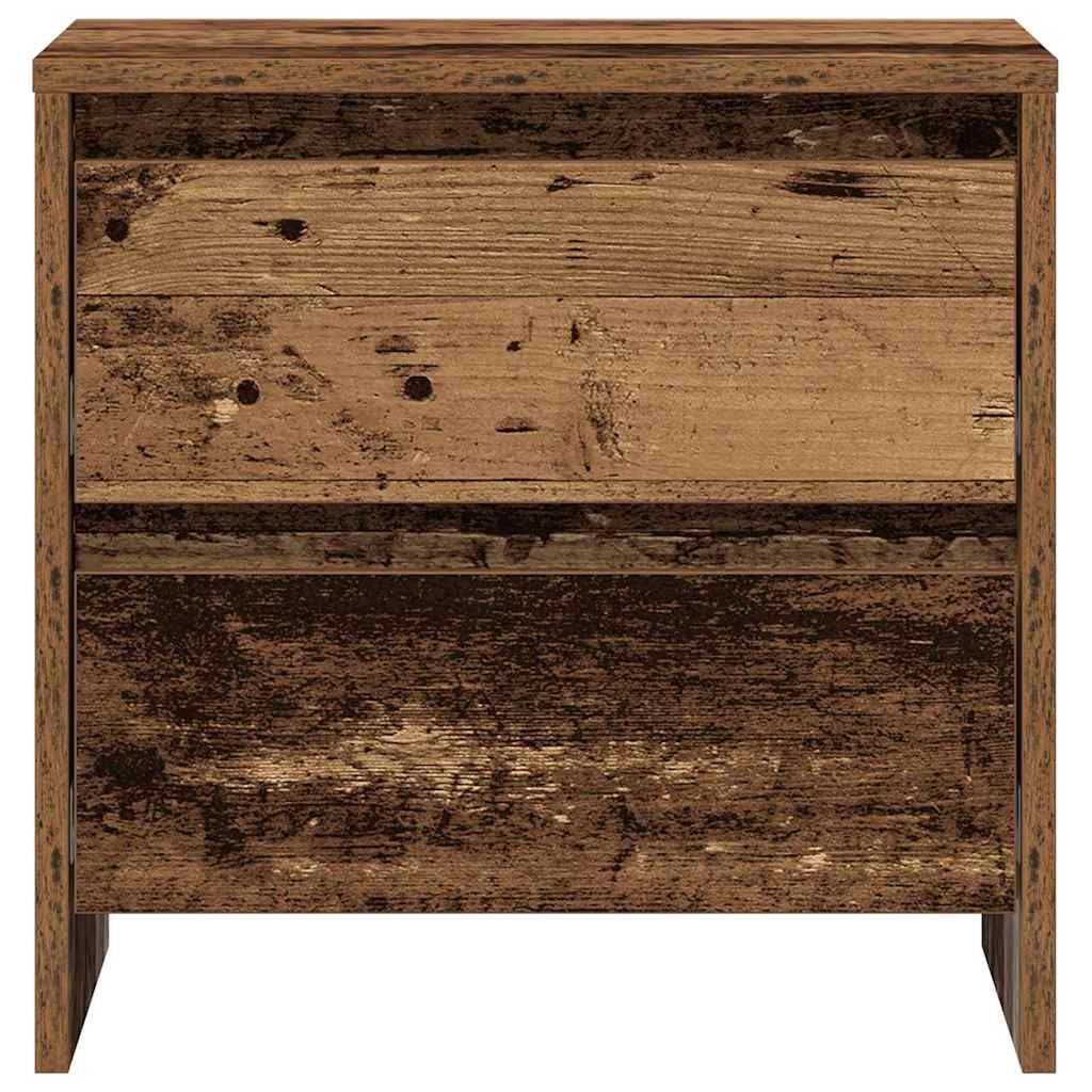 Bedside cabinet 2 pcs Old wood 45 x 34 x 44.5 cm