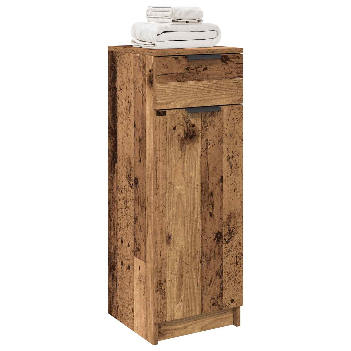 Vannas istabas skapītis Vecs koks 32 x 34 x 90 cm Apstrādāta koksne
