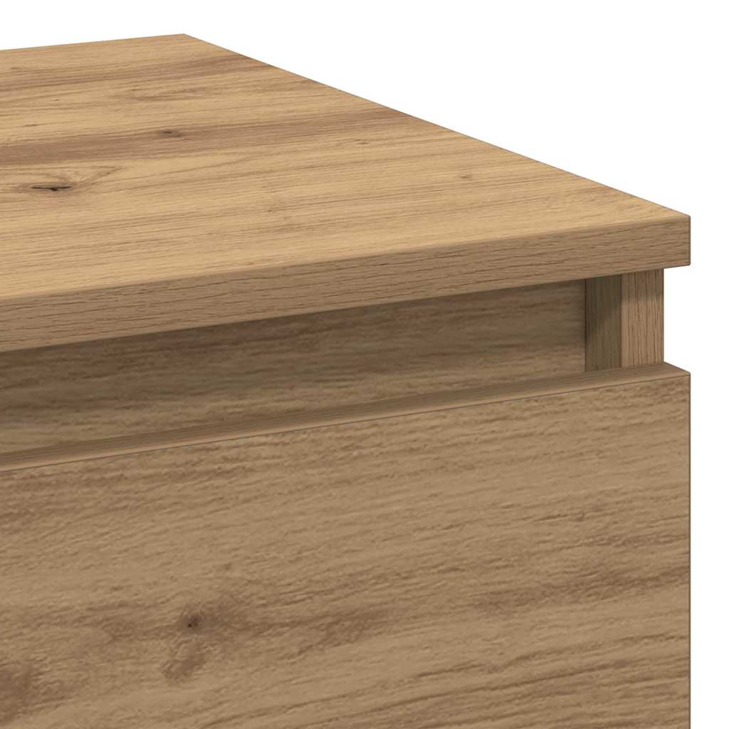 Bedside cabinet 2 pcs artisan oak 40 x 35 x 50 cm