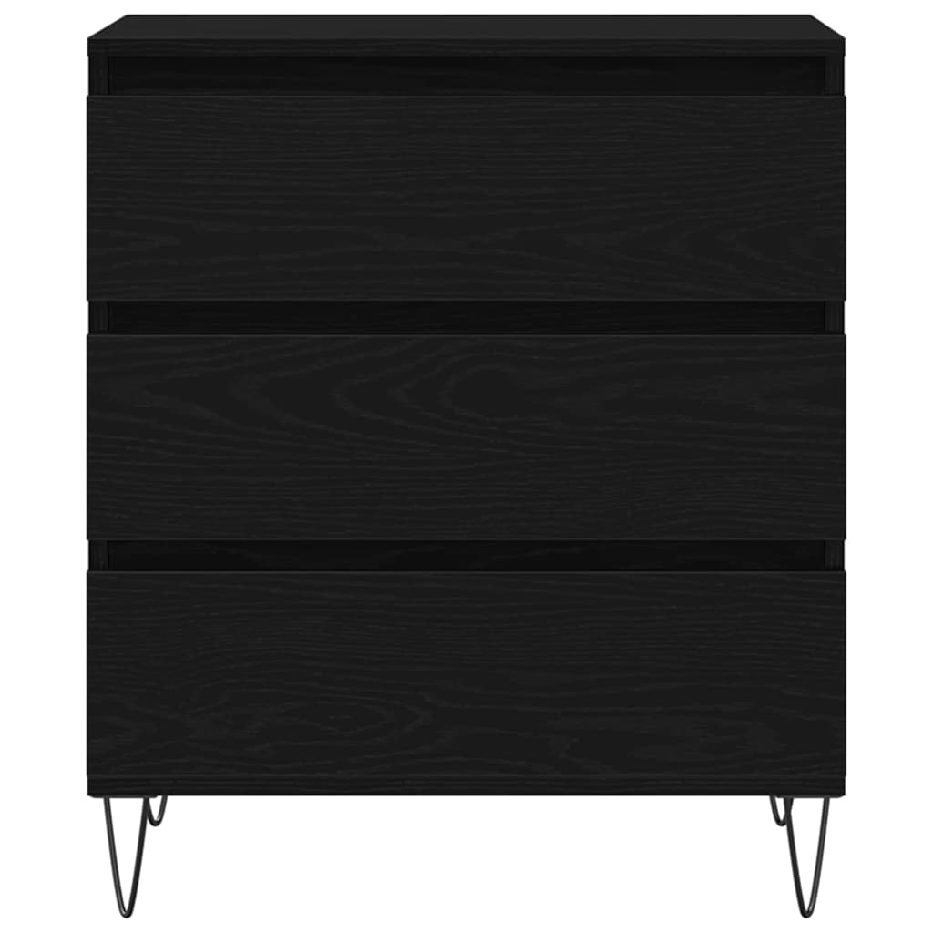 Kabalas Juodas ąžuolas 60 x 35 x 70 cm Apdirbta mediena