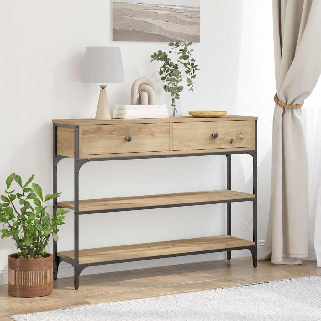 Konsoles galds Amatnieku ozols 100 x 25 x 75 cm
