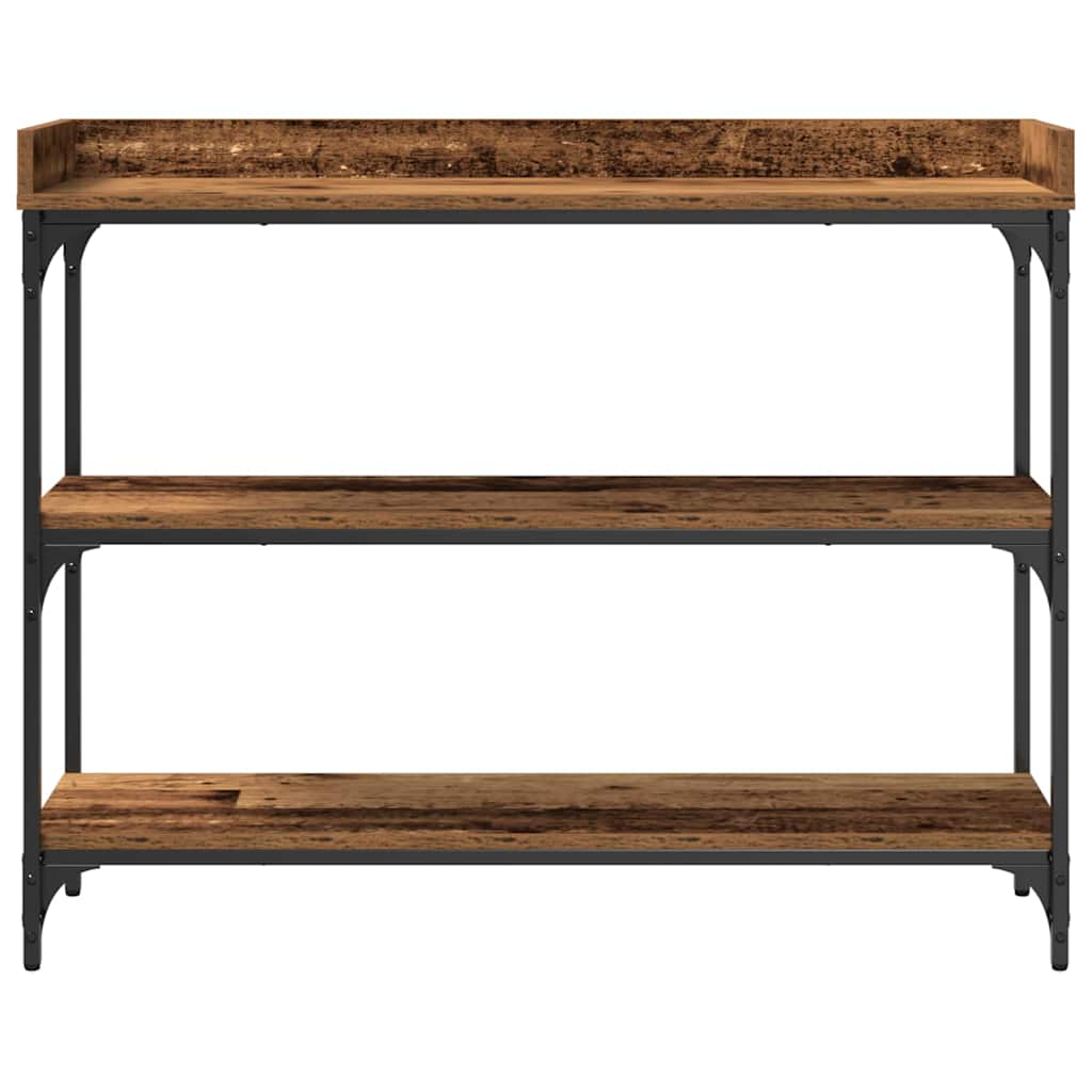 Konsolinis stalas su lentyna Sena mediena 100 x 30 x 80 cm
