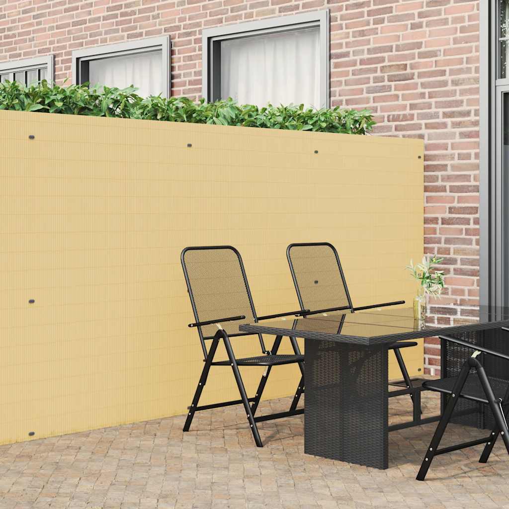 Sodo tvora, dvipusė, geltona, 1,8x3 m, PVC