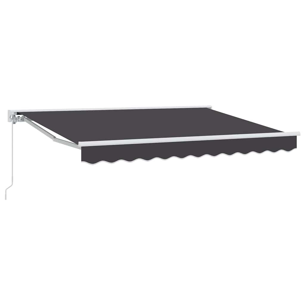 Markizės rėmas Antracito 250 x 200 cm Poliesteris su PU danga