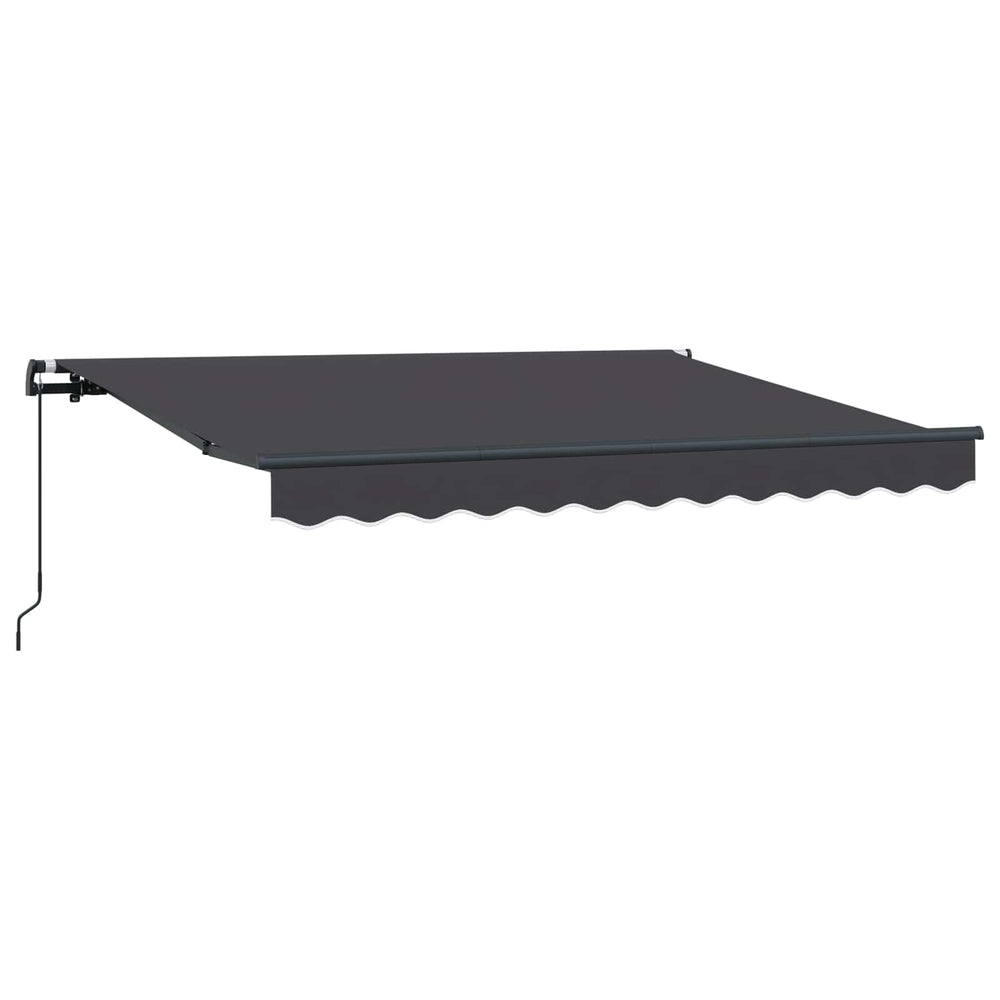 Retractable Awning Anthracite 250 x 200 cm fabric