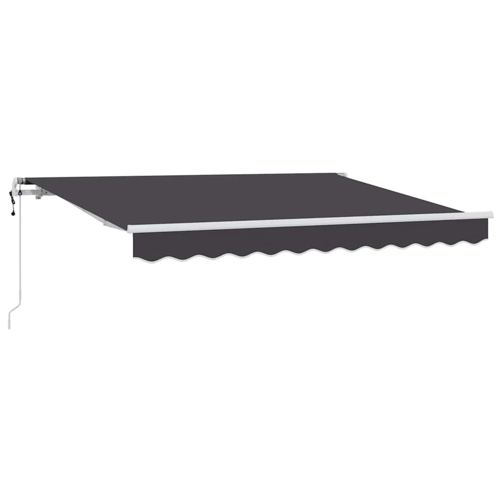 Retractable Awning Anthracite 250 x 200 cm fabric