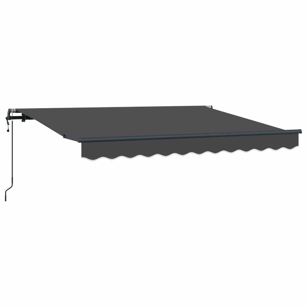 Retractable Awning Anthracite 250 x 200 cm fabric