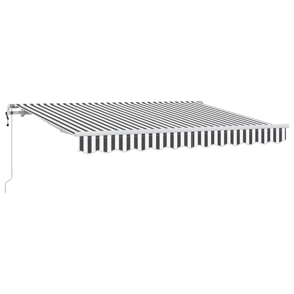 Retractable Awning Anthracite 250 x 200 cm fabric