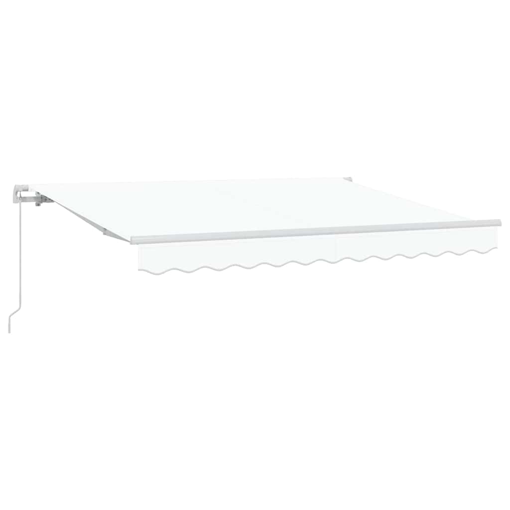 Ištraukiama markizė Balta 250 x 200 cm audinys