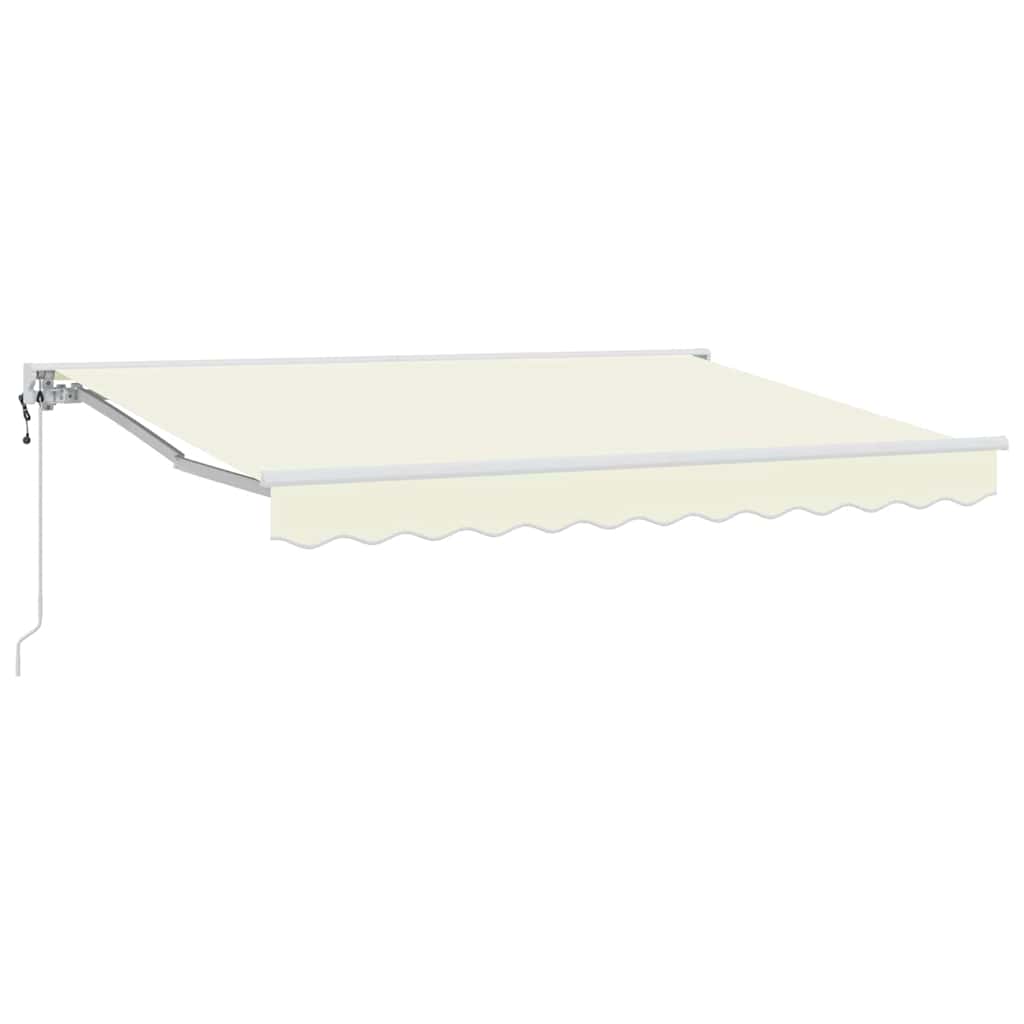 Awning frame Cream 300 x 200 cm Polyester with PU coating