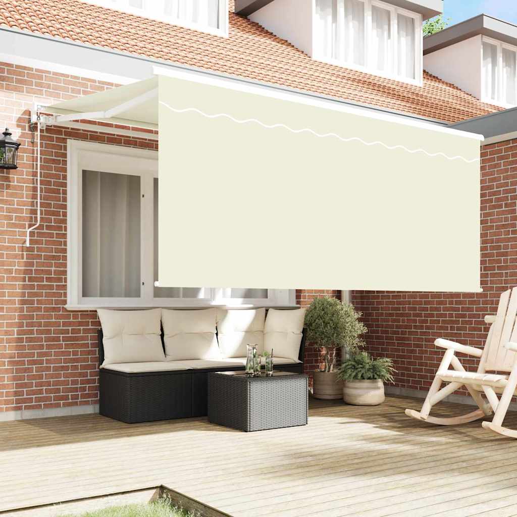 Izvelkama markīze Krēmkrāsas 300 x 200 cm