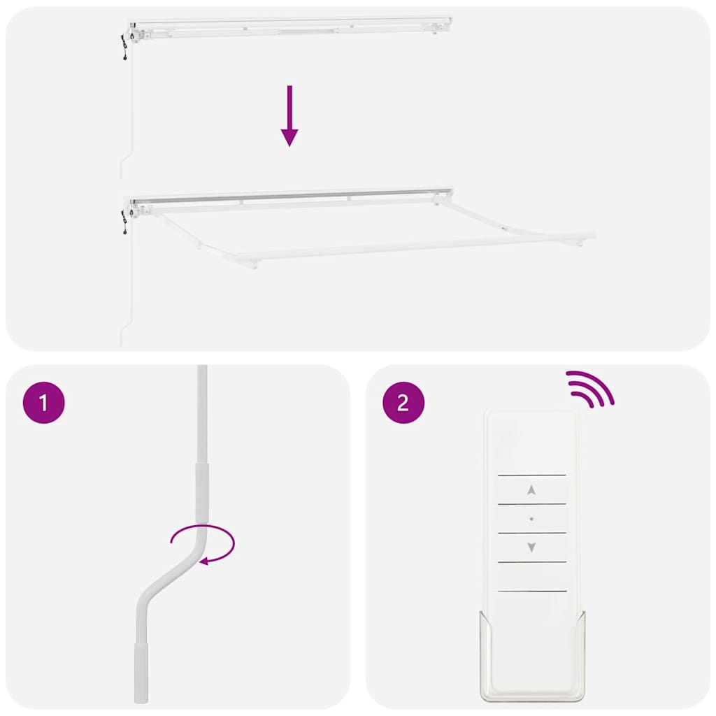 Ištraukiama markizė Antracitas 300 x 200 cm