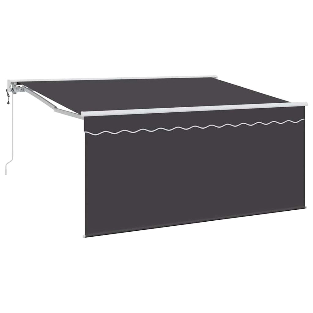 Retractable awning Anthracite 300 x 200 cm