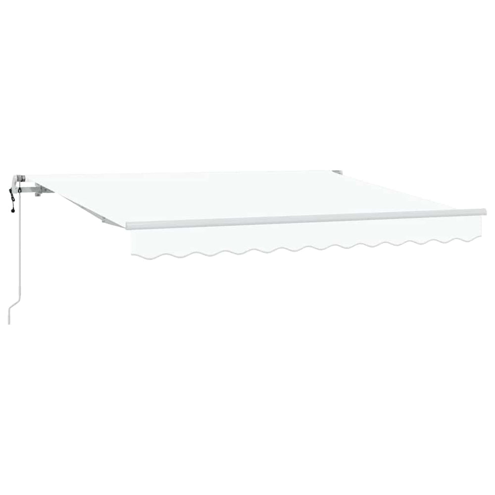Ištraukiama markizė Balta 300 x 200 cm audinys