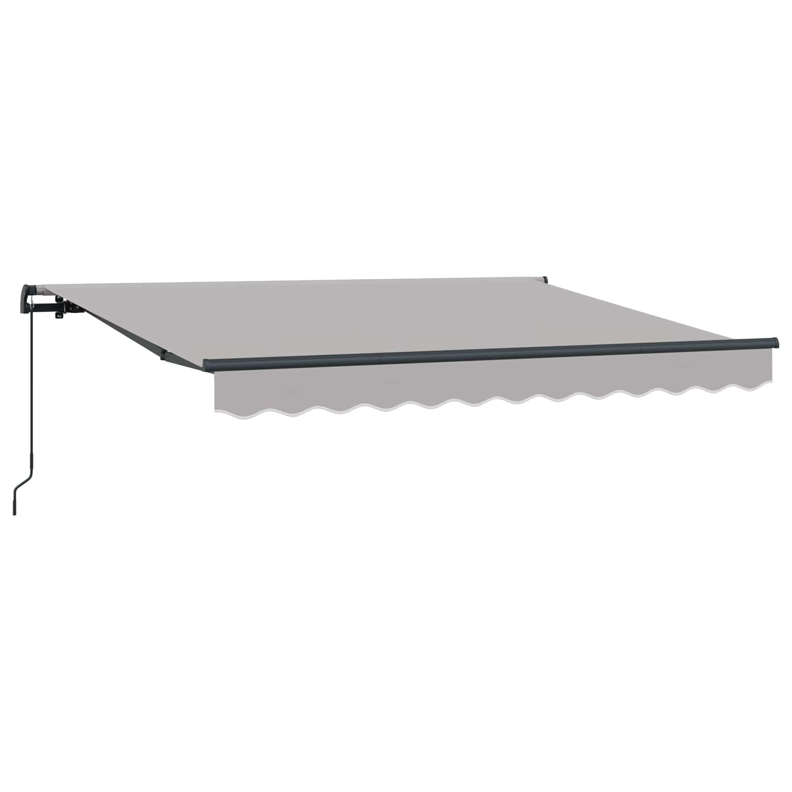 Ištraukiama markizė Šviesiai pilka 300 x 200 cm audinys