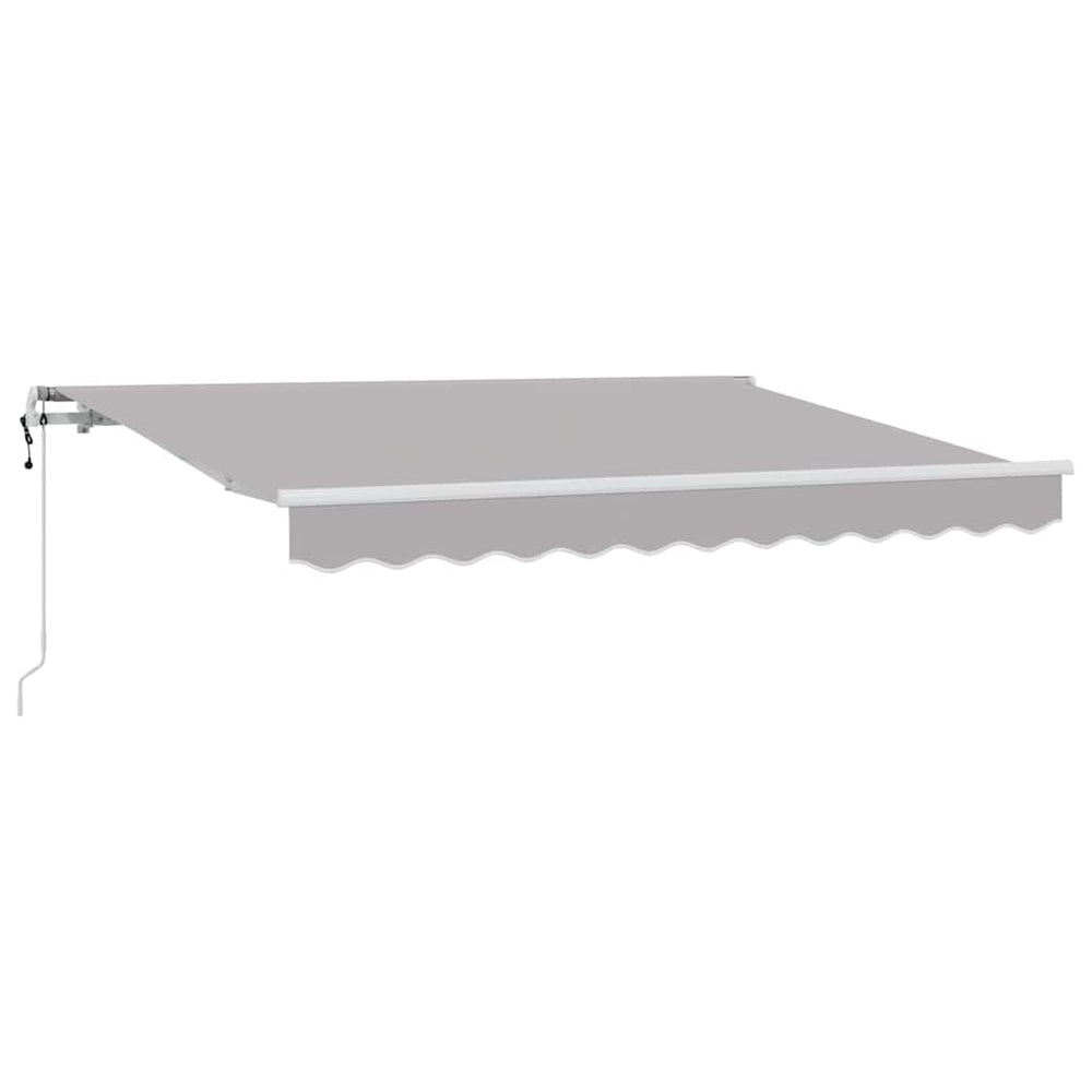 Ištraukiama markizė Šviesiai pilka 300 x 200 cm audinys