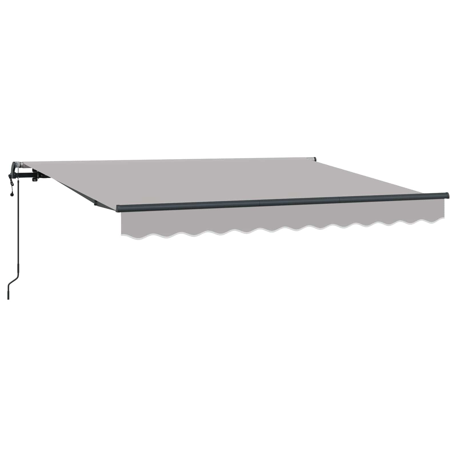 Ištraukiama markizė Šviesiai pilka 300 x 200 cm audinys