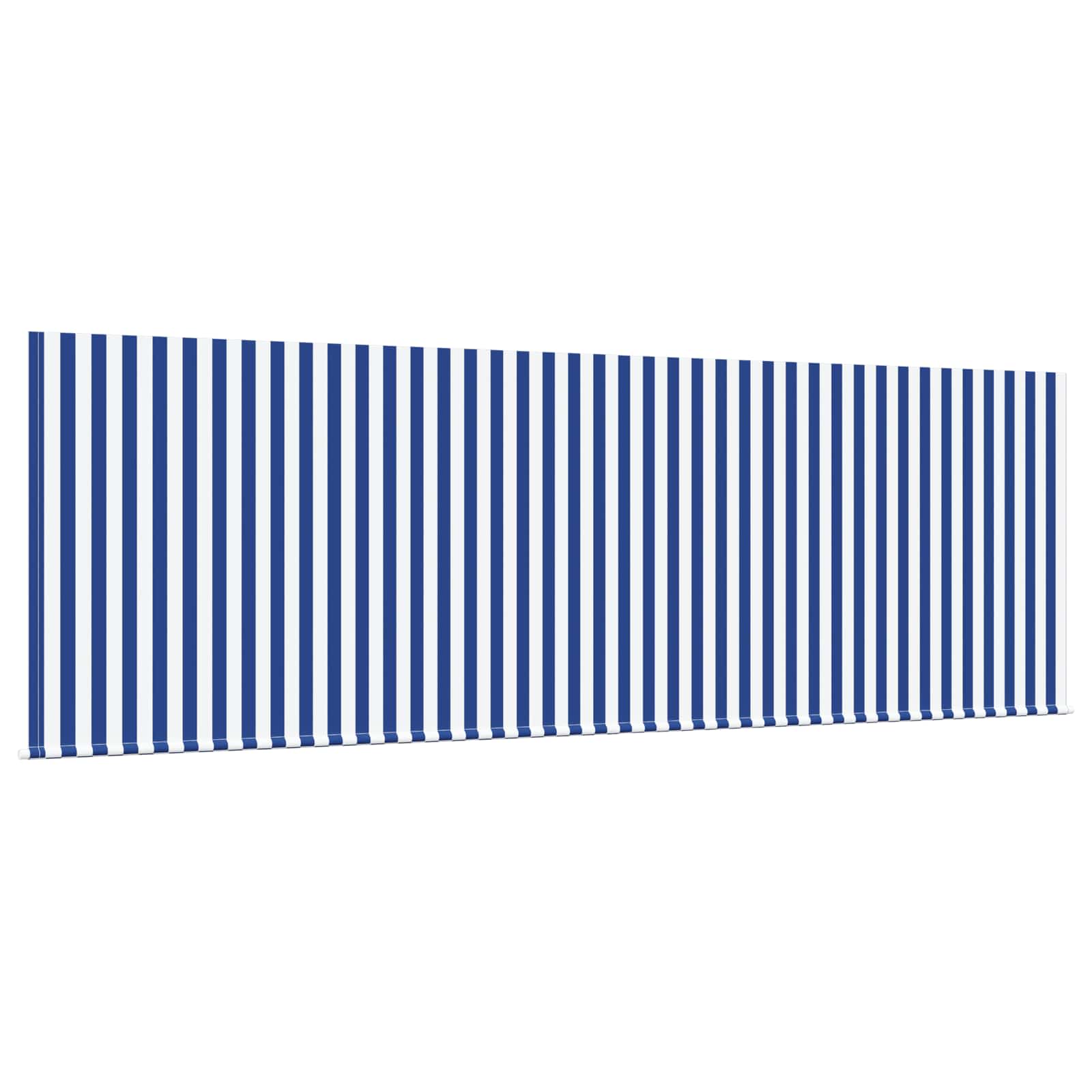 Retractable Awning Blue and White 350 x 200 cm
