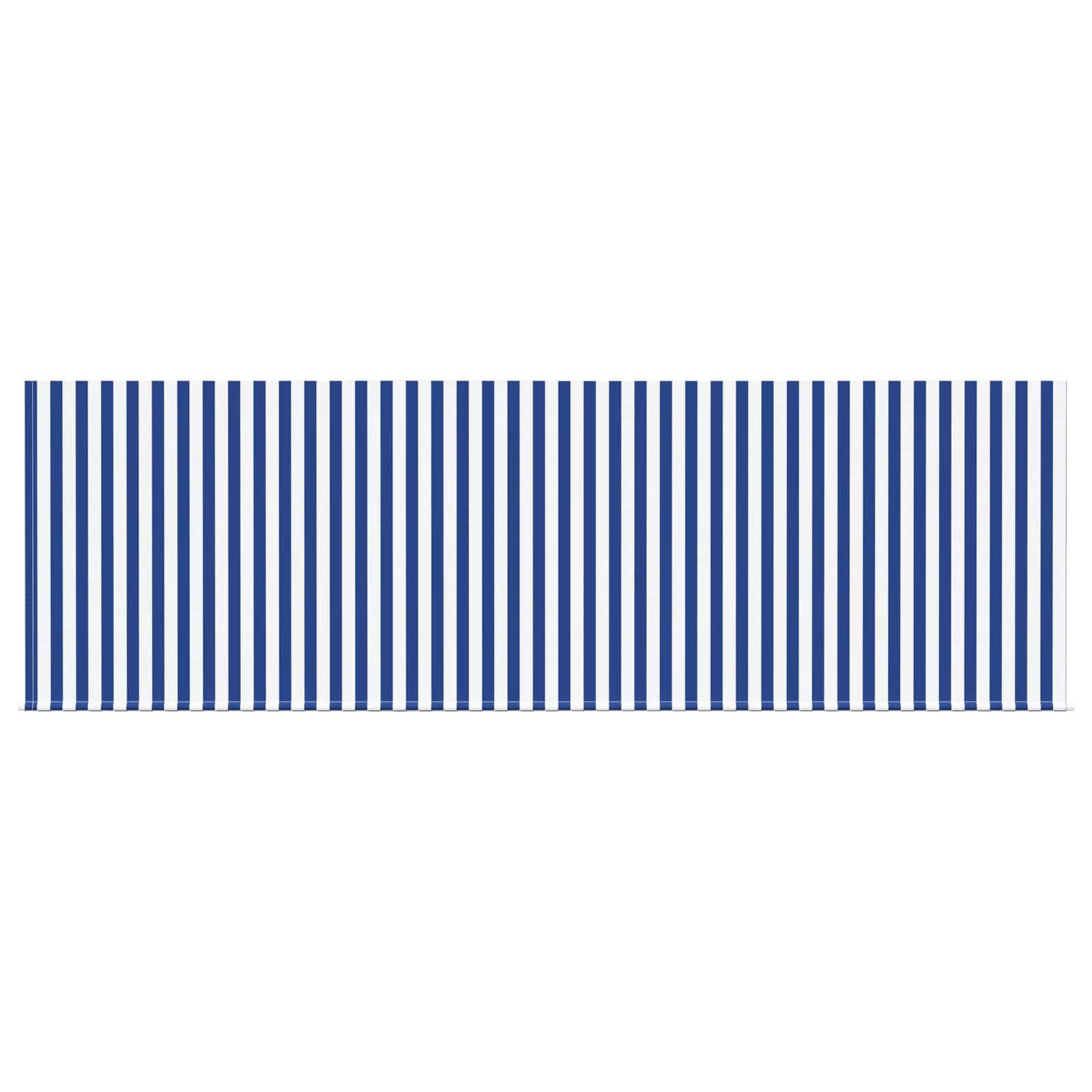 Retractable Awning Blue and White 350 x 200 cm