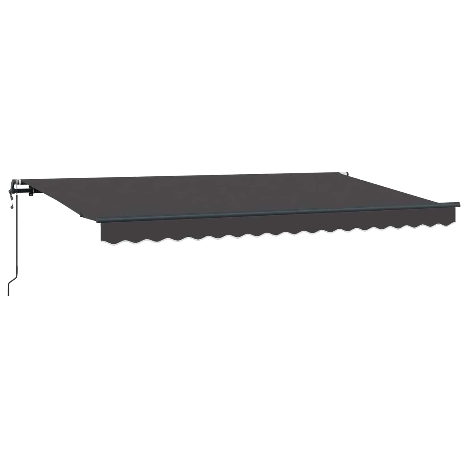 Izvelkamā markīze Antracīts 350 x 200 cm audums