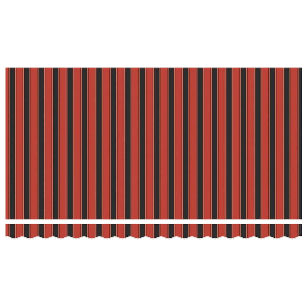 Markizės rėmas Oranžinis ir Juodas 350 x 200 cm