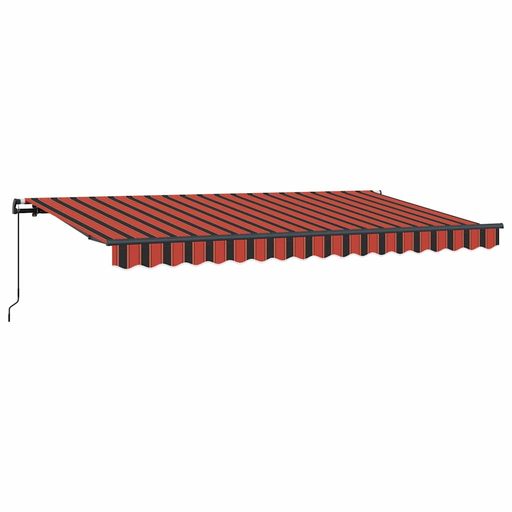 Ištraukiama markizė Geltona, oranžinė ir balta 3.5 x 2 m