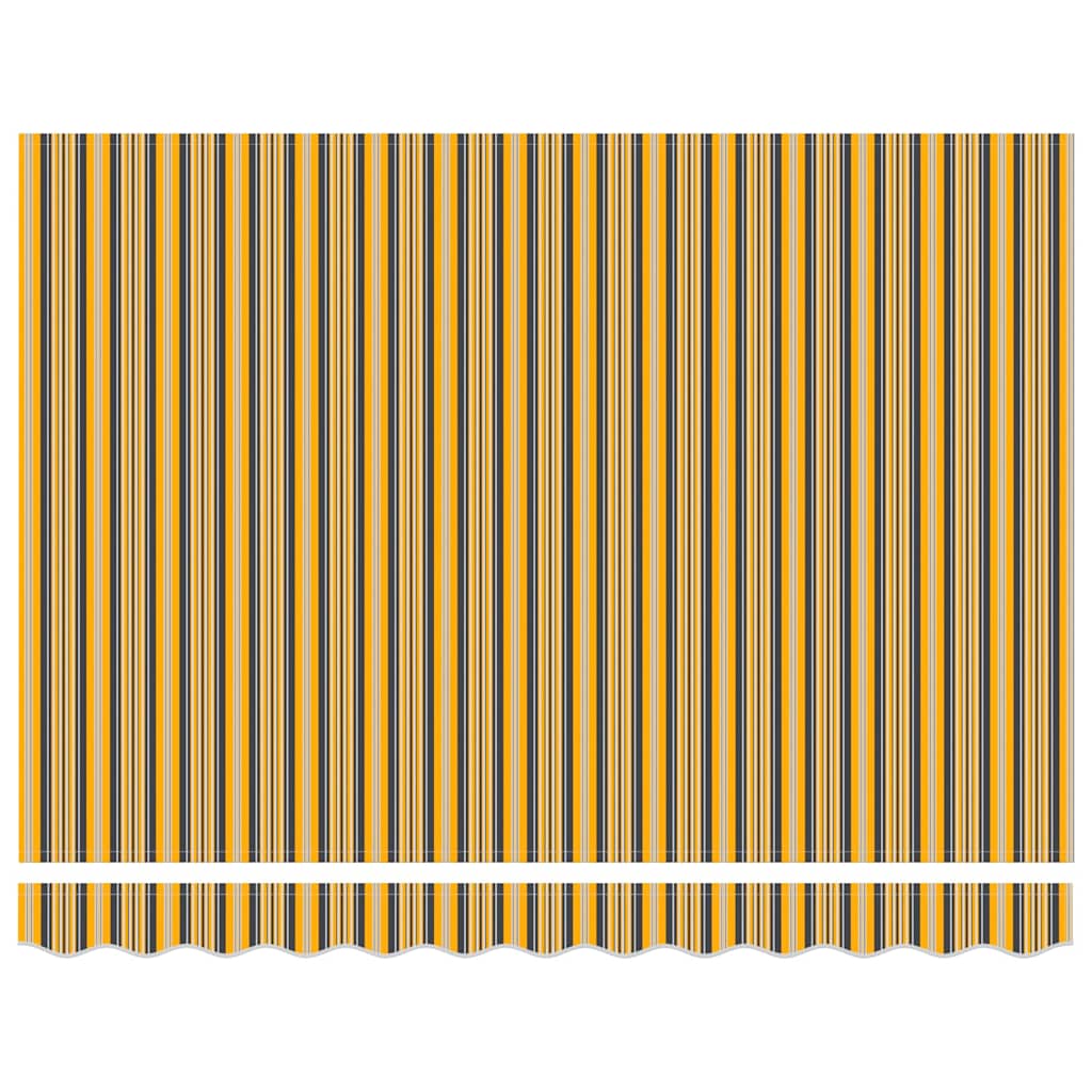 Markīzes rāmis Dzeltens un Pelēks 350 x 200 cm