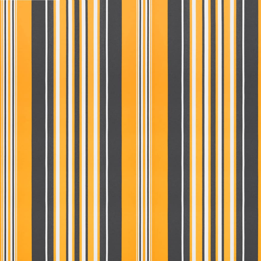 Ištraukiama markizė Geltona, oranžinė ir balta