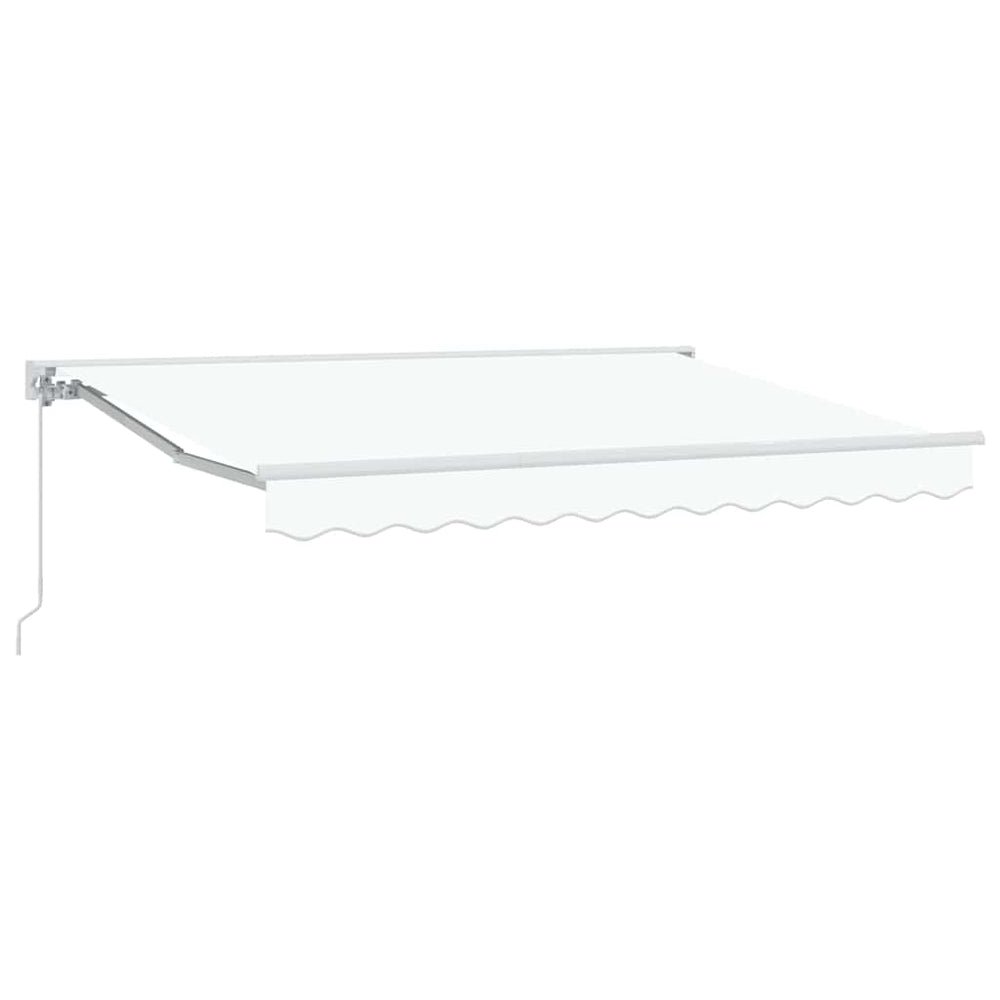 Markizės rėmas Baltas 350 x 200 cm Poliesteris su PU danga