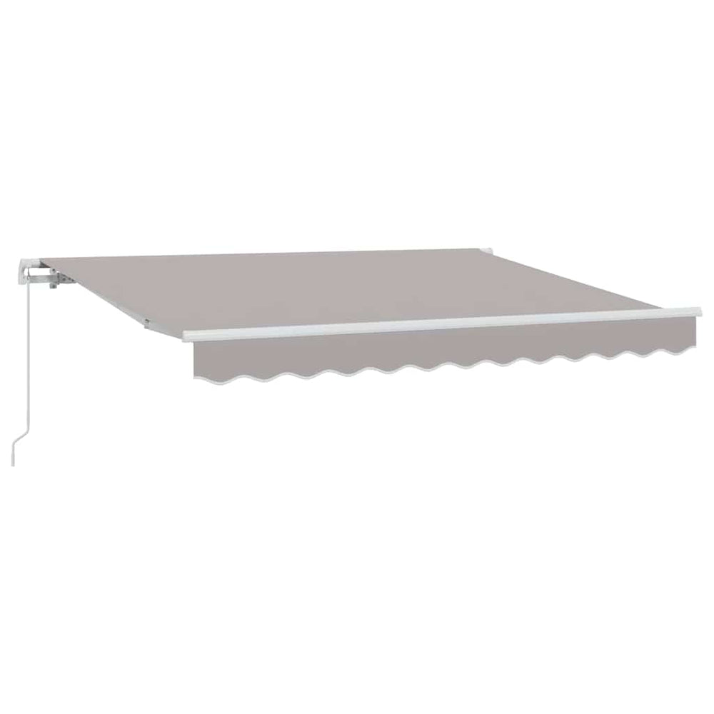 Ištraukiama markizė Šviesiai pilka 350 x 200 cm audinys