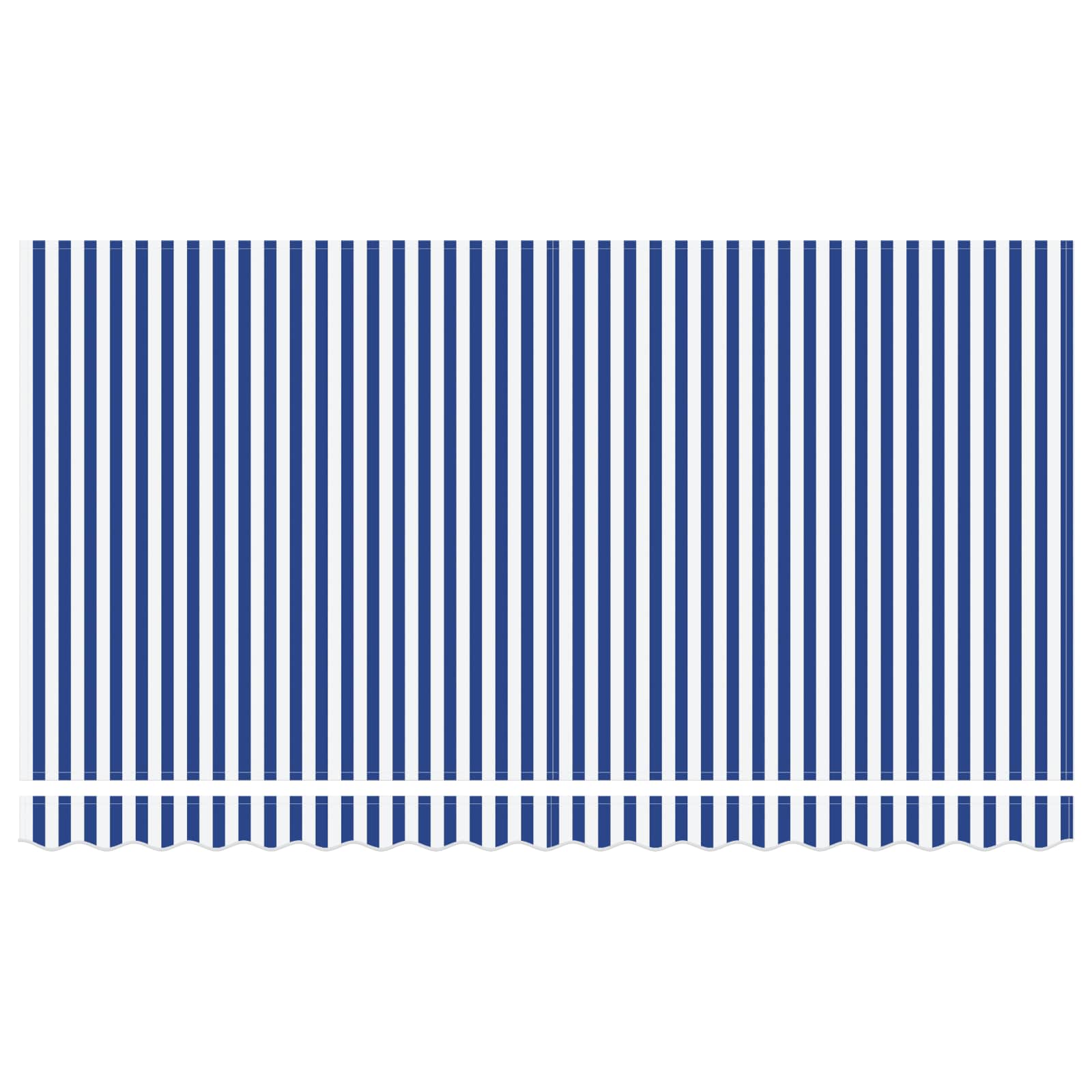 Izvelkamais tents Zils 400 x 200 cm audums