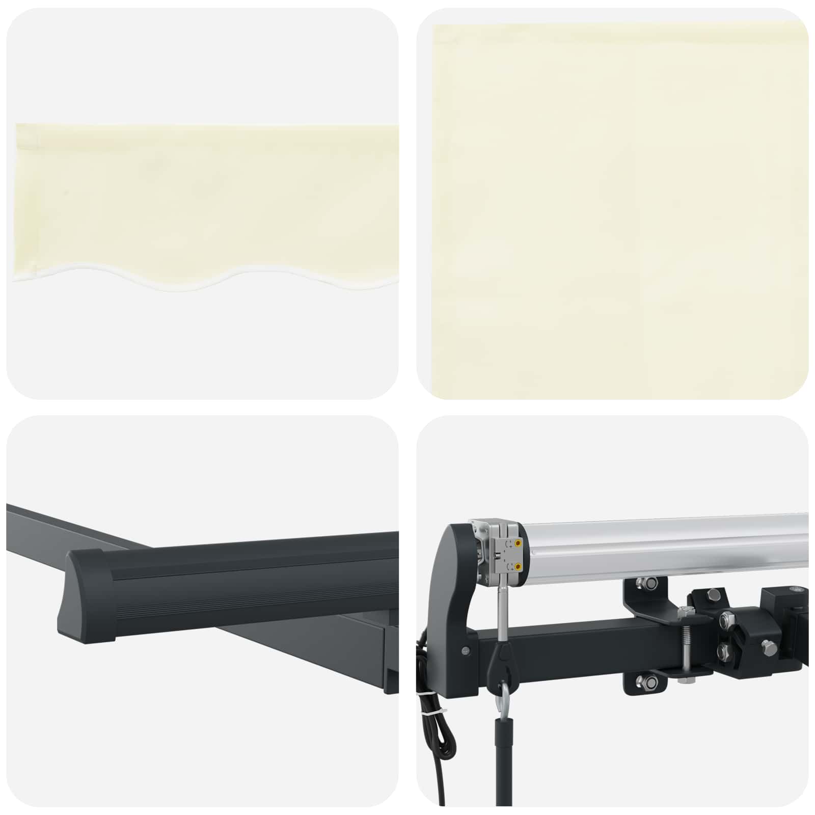 Ištraukiama markizė Kreminė 400 x 200 cm