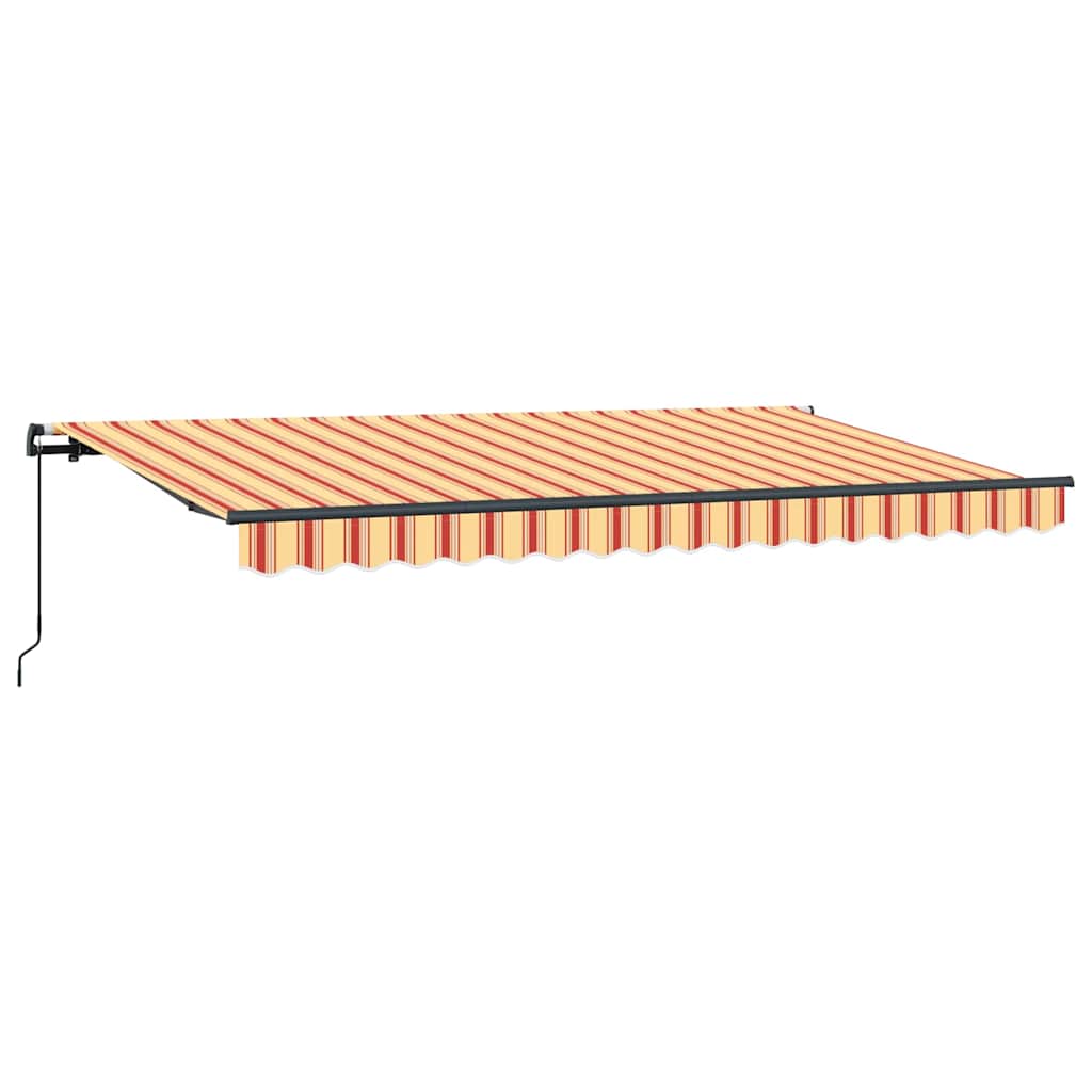 Ištraukiama markizė Geltona, oranžinė ir balta