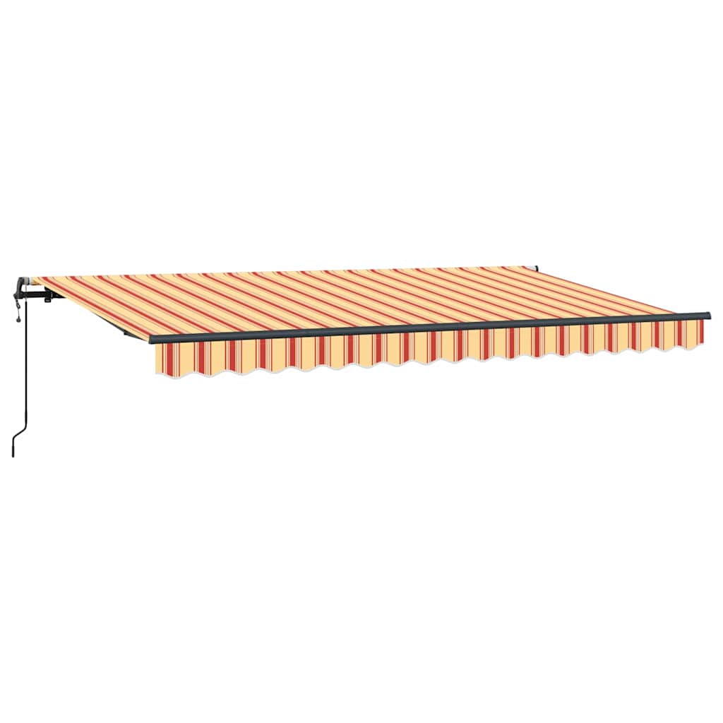 Ištraukiama markizė Geltona, oranžinė ir balta
