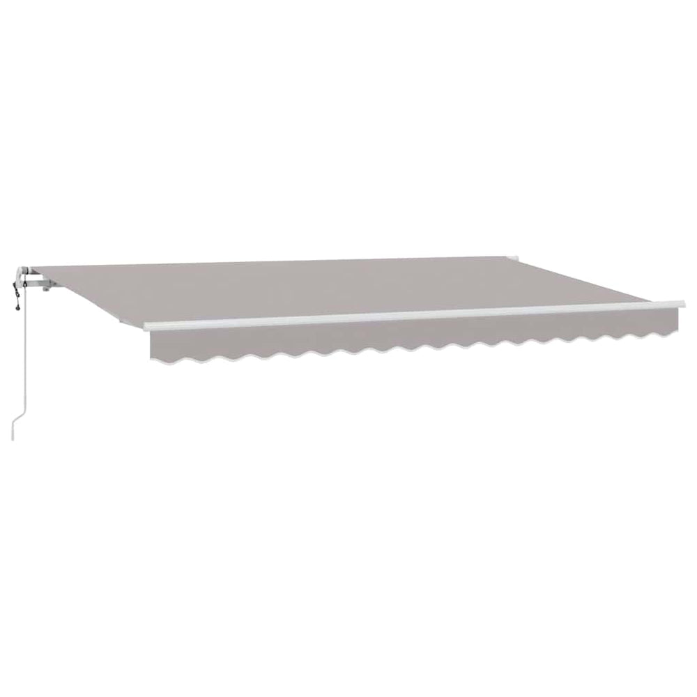 Ištraukiama markizė Šviesiai pilka 400 x 200 cm audinys